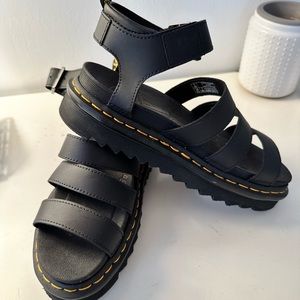 Doc Martens platform sandals!